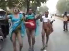 Indian nude hijda in public